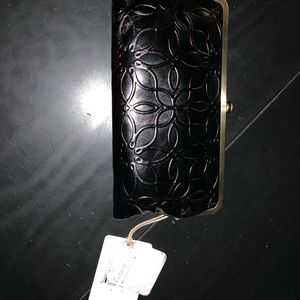 Black hobo wallet